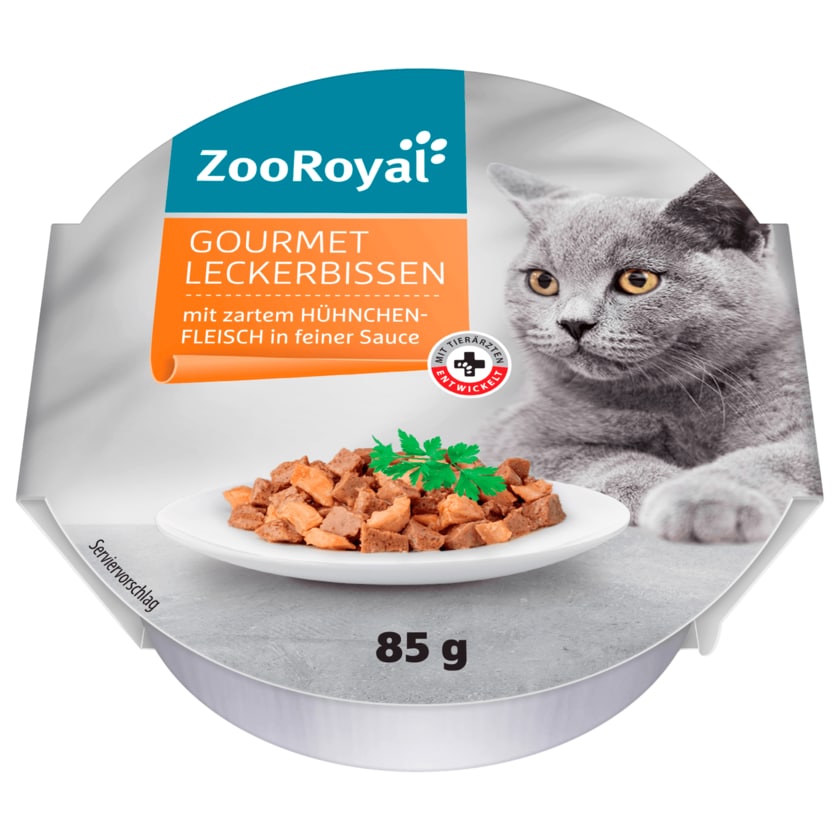 ZooRoyal Gourmet Leckerbissen Hühnchenfleisch 85g